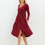 The Softest Rib Nursing Dress