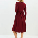 The Softest Rib Nursing Dress