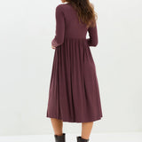 The Softest Rib Nursing Dress