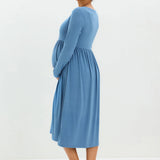 The Softest Rib Nursing Dress