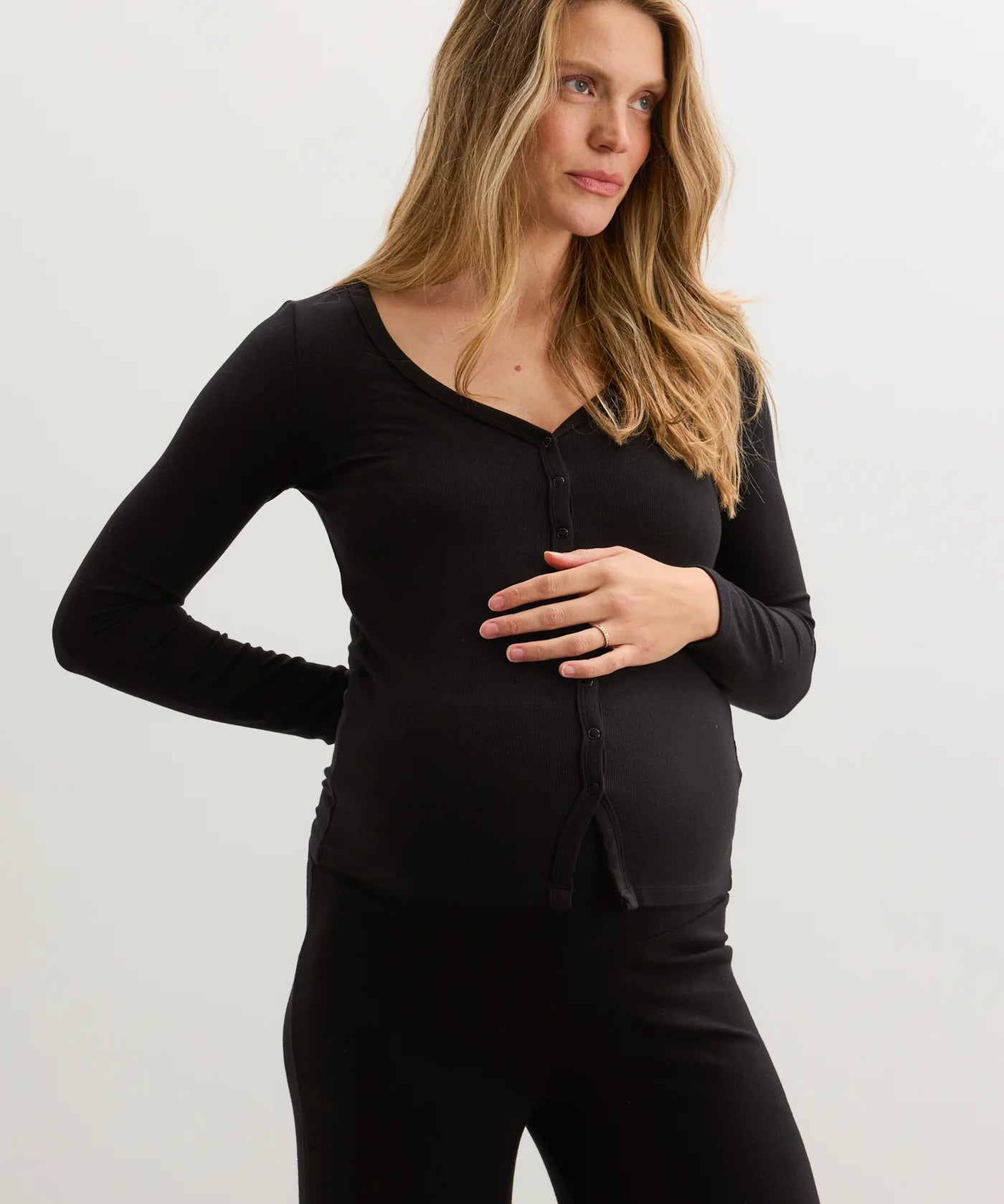 The Softest Rib Nursing Cardigan