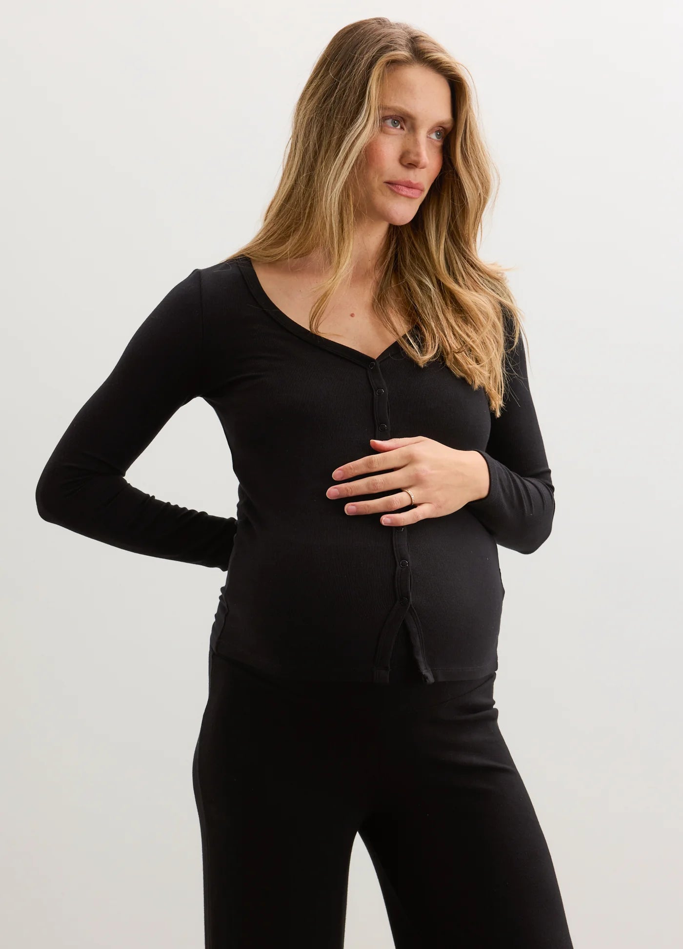 The Softest Rib Nursing Cardigan