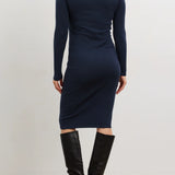 The Softsculpt Knit Long Sleeve Eliza Dress