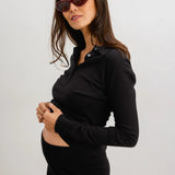 The Softsculpt Knit Nursing Polo