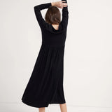 The Softest Rib Nursing Maxi Dress