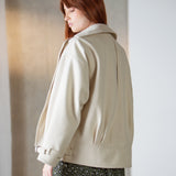 Denzel | Oversized Maternity Biker Jacket
