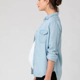 Bec Chambray Shirt Clean Fade