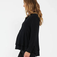 Evelyn Peplum Shirt