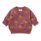 Clementine Organic Knitted Jacquard Jumper