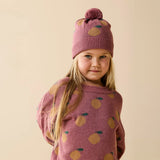 Clementine Organic Knitted Jacquard Jumper