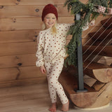 Spongey Knit Set Ruby Dots