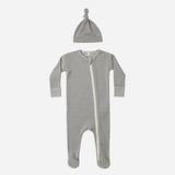Waffle Sleep Set Midnight Microstripe