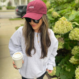 Mére Burgundy Dad Hat