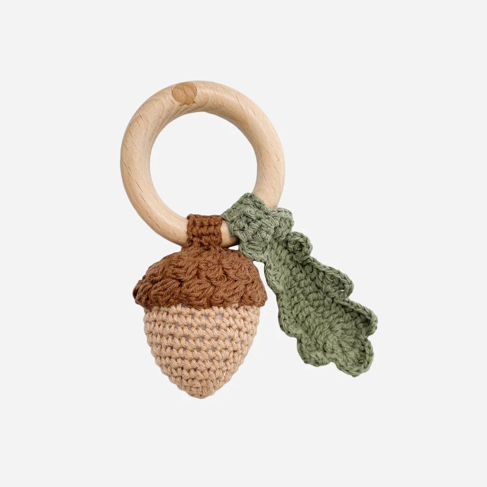 Cotton Crochet Rattle Teether