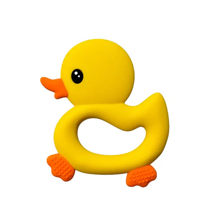 BPA Free Silicone Ducky Teether