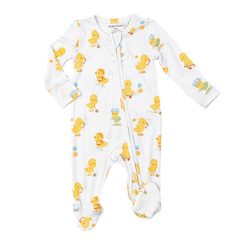 2-Way Zipper Footie- Baby Animal Collection