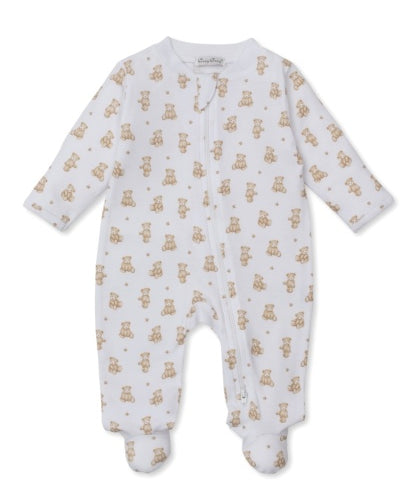 Teddy Bear Zip Footie