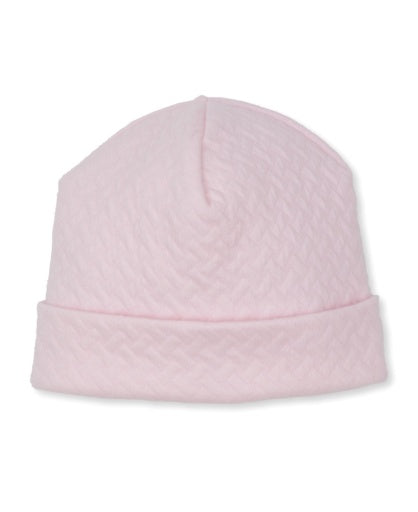 Pink Jacquard Hat