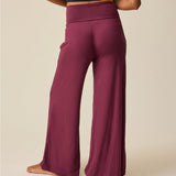 Bamboo Wide Leg Maternity + Postpartum Lounge Pant