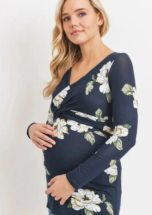 Back-Tie Maternity and Nursing Top