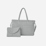 Diaper Bag + Changing Pad Set Midnight Gingham