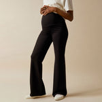 Once-on-Never-off Flared Pants- Black