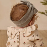 Velour Bow Headband