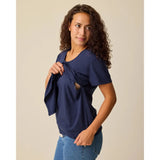 Relaxed Cotton Maternity + Nursing T-Shirt