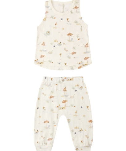 Tank + Slouch Pant Set