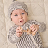 Waffle Sleep Set Midnight Microstripe