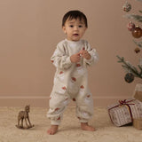Raglan Jumpsuit Santa