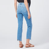 Cindy-Mel Destroyed Hem Jeans
