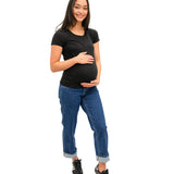 Maternity 28.5'' Dad Jean with Bellyband