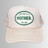 Vintage Strong As A Mother® Patch Hat