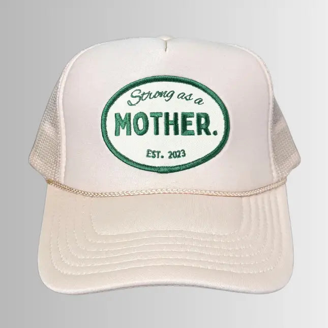 Vintage Strong As A Mother® Patch Hat