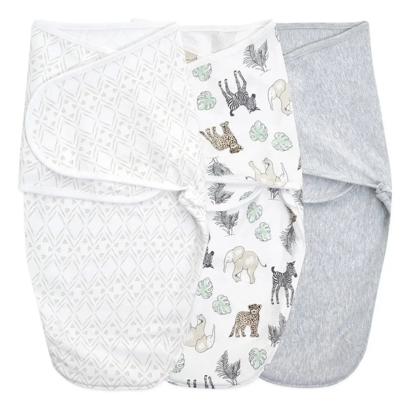 Essentials Wrap Swaddles  - 3 Pack