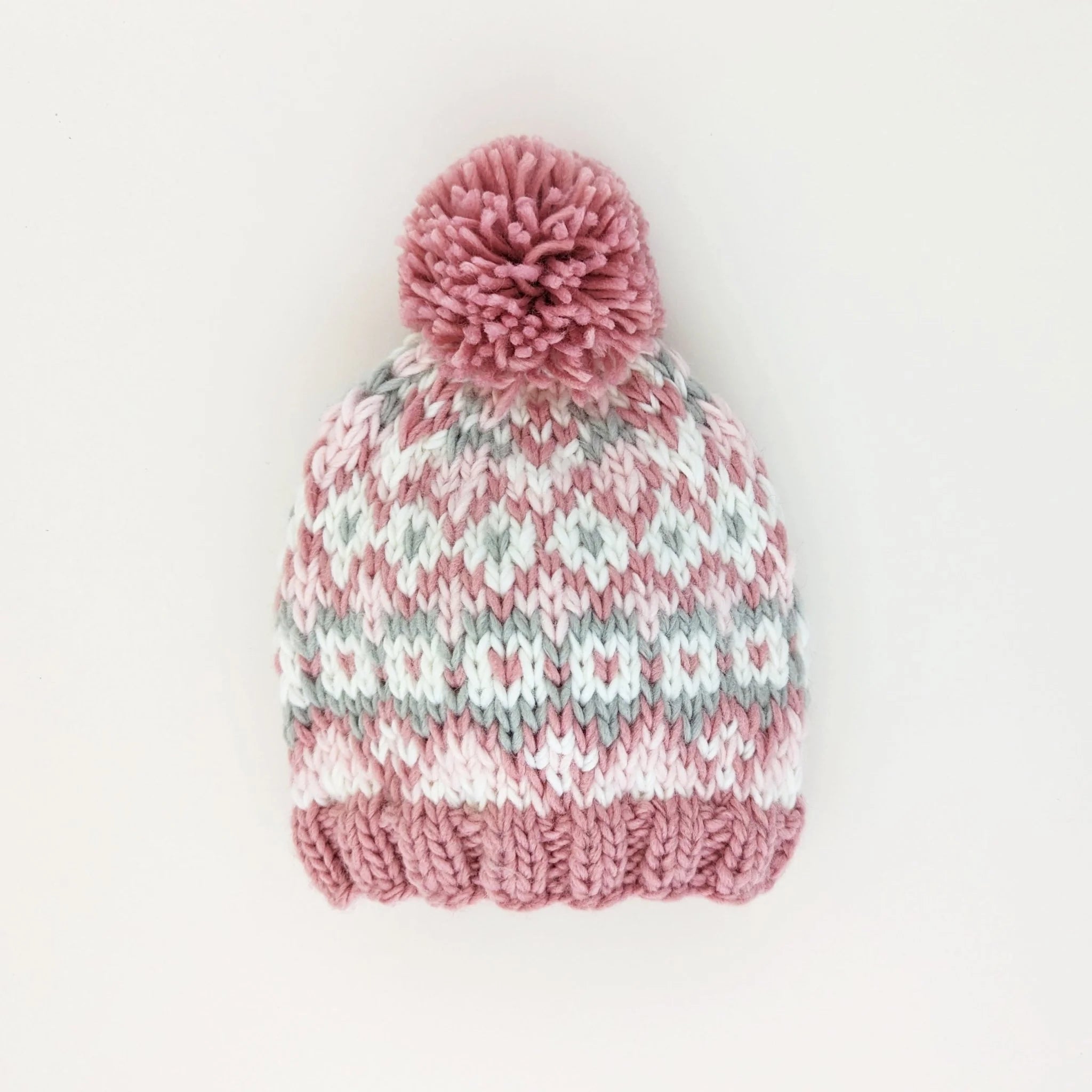 Fairisle Pom Beanie