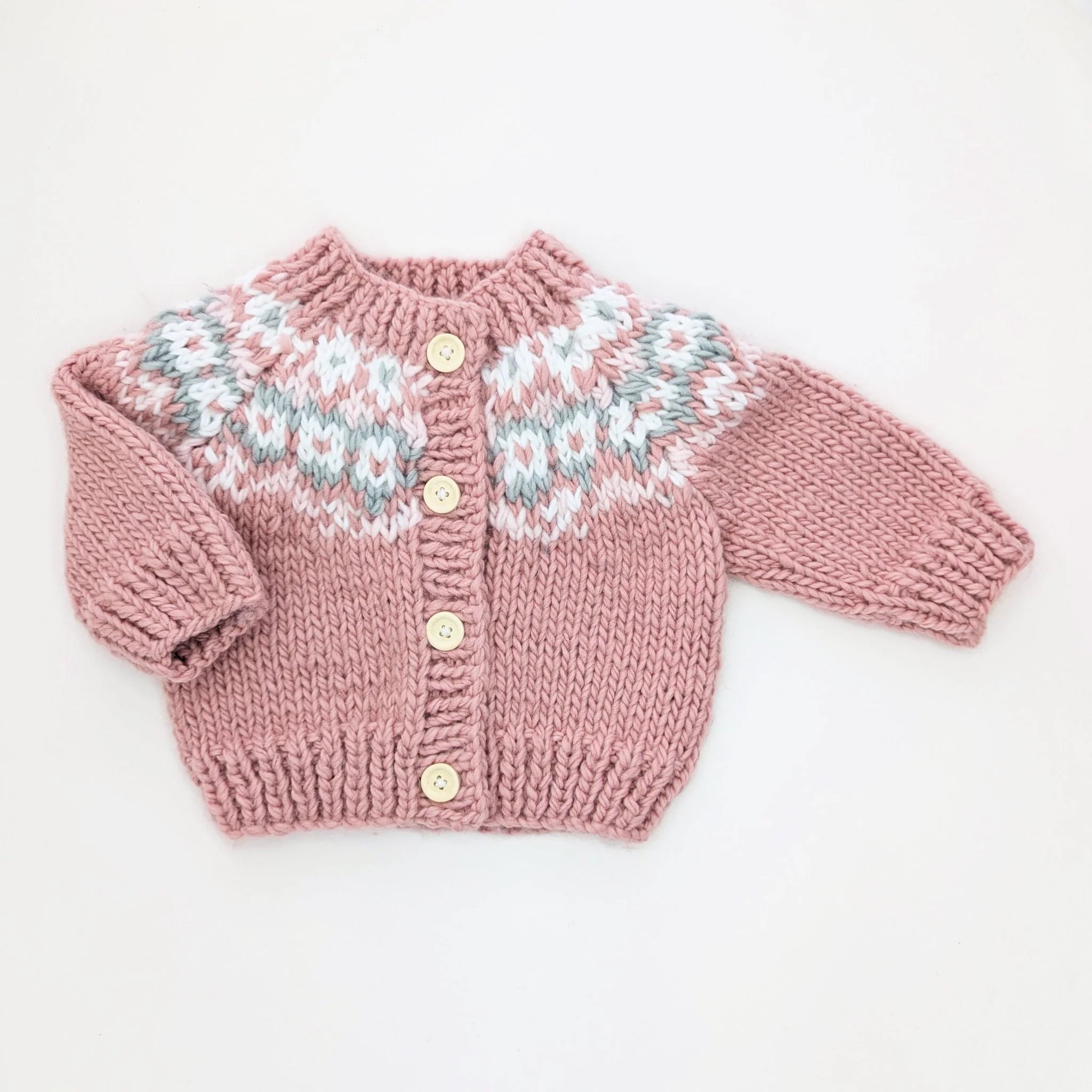 Fairisle Cardigan Sweater