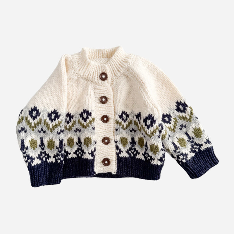 Fairisle Knit Cardigan