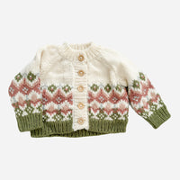 Fairisle Knit Cardigan