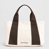Front view of Favorite Daughter The Daily Tote in natural brown.