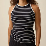 Ribbed Bamboo Racerback Nursing Tank