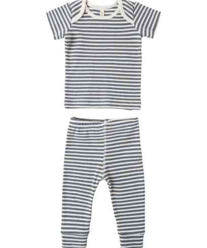 Ribbed Short Sleeve Tee + Legging Set