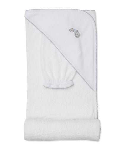 Hooded Towel with Mitt