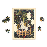 Unicorn in a Garden Wooden Frame Puzzle