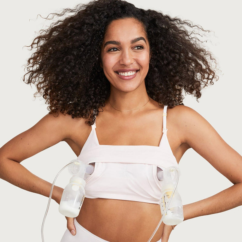 The Essential Nursing + Pumping Bra with Clips – Village Maternity