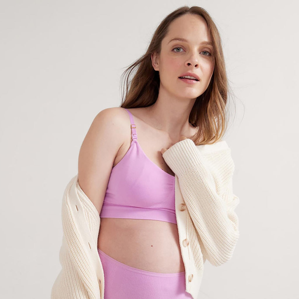 The Essential Nursing + Pumping Bra with Clips – Village Maternity