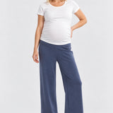 Hatch The Cloudease Travel Over Under Pant, Slate Blue, front view