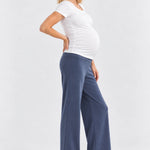 Hatch The Cloudease Travel Over Under Pant, Slate Blue, side view