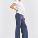 Hatch The Cloudease Travel Over Under Pant, Slate Blue, side view